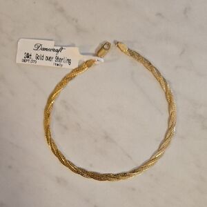 Craft Twisted Gold Bracelet